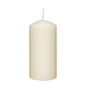 RubinLicht Şampanya 150x70 mm Silindir Mum