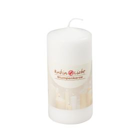 RubinLicht Silindir 120x60 mm Beyaz Mum
