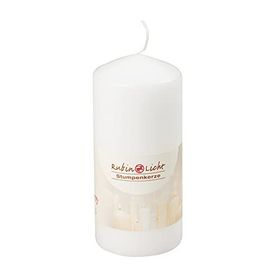 RubinLicht Silindir 150x75 mm Beyaz Mum