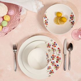 Ruby Beste 24 Parça 6 Kişilik Yemek Takımı