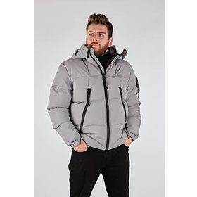 Rugu P9227 Gri Erkek Mont
