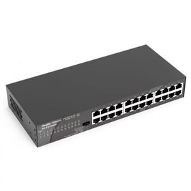Ruijie 24 Port Reyee Rg - Es124gd Gigabit Rackmount Çelik Kasa Yönetilemez Switch