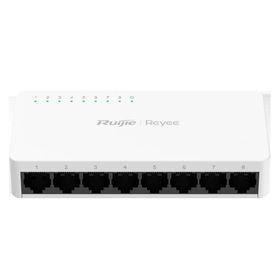 Ruijie Reyee RG-ES08G-L 8 Port 10-100-1000 Mbps Yönetilemez Plastik Kasa Switch