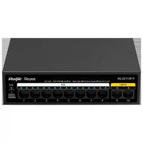 Ruijie Reyee RG-ES110F-P 10 Port FE 8xPoE 110W Yönetilemez Switch
