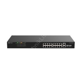 Ruijie Reyee RG-ES118FGS-LP 16 Port FE PoE 120W +2GE +2 Combo Yönetilemez Switch