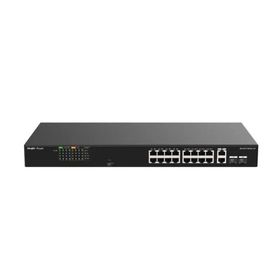 Ruijie Reyee RG-ES118FGS-LP 16 Port FE PoE 120W +2GE +2 Combo Yönetilemez Switch