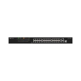 Ruijie Reyee RG-ES126FGS-LP 24 Port FE PoE 180W +2GE +1 Combo Yönetilemez Switch