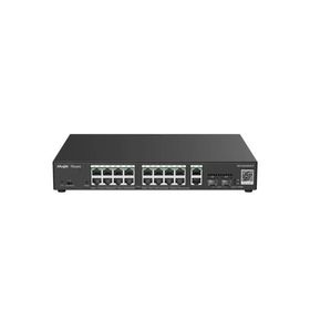 Ruijie Reyee RG-ES220GS-P 16 Port Gigabit 2XGB RJ45 SFP Uplink Cloud Yönetilebilir 240W Poe Switch