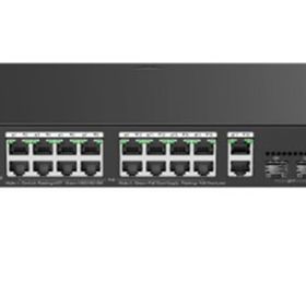 Ruijie Reyee RG-ES220GS-P 16 Port Gigabit 2XGB RJ45 SFP Uplink Cloud Yönetilebilir 240W Poe Switch