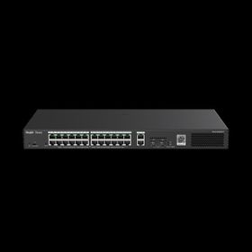 Ruijie Reyee RG-ES228GS-P 24 Port Gigabit 2XGB RJ45 SFP Uplink Cloud Yönetilebilir 370W Poe Switch
