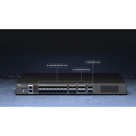 Ruijie RG-CS86-20XS4VS2QXS-D 28 SFP 100/1000M 10/100/1000 2x40GBASE-X QSFP+ Yönetilebilir Rack Mount Switch