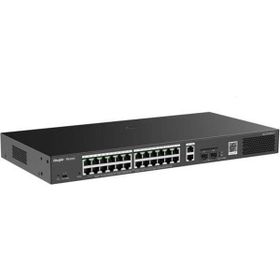 Ruijie RG-ES228GS-P 26 Port Gigabit 24xPoE 370W 2xRJ-45 2xSFP Yönetilebilir Switch