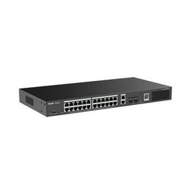 Ruijie RG-ES228GS-P 26 Port Gigabit 24xPoE 370W 2xRJ-45 2xSFP Yönetilebilir Switch