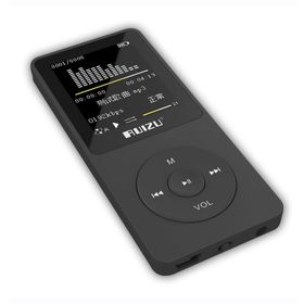 Ruizu X02 Ultra İnce 8 GB Siyah FM Radyo