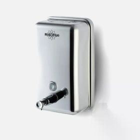 Rulopak 1000 ml Mat Paslanmaz Sıvı Yatay Sabun Dispenseri