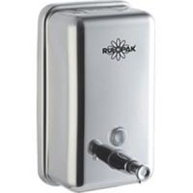 Rulopak 1000 ml Mat Paslanmaz Sıvı Yatay Sabun Dispenseri