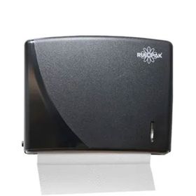 Rulopak 200'lü Siyah Modern Z Katlama Kağıt Havlu Dispenseri