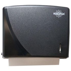 Rulopak 200'lü Siyah Modern Z Katlı Banyo Mutfak Kağıt Havluluk Dispenseri Aparatı