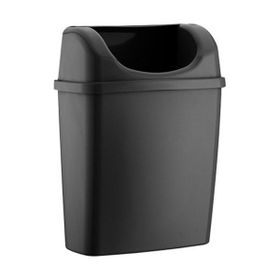 Rulopak 25 lt Duvara Monte Siyah Çöp Kovası