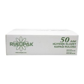 Rulopak 50'li Sensörlü Klozet Kapağı Rulosu