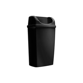 Rulopak 603306 Duvara Monte Plastik 50 lt Siyah Çöp Kovası