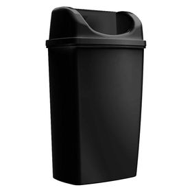 Rulopak 603306 Duvara Monte Plastik 50 lt Siyah Çöp Kovası