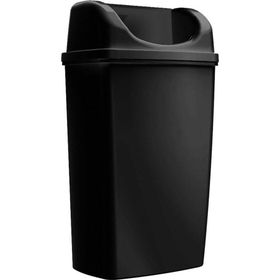 Rulopak 603306 Duvara Monte Plastik 50 lt Siyah Çöp Kovası