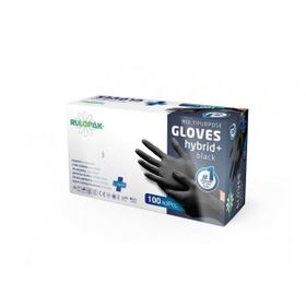 Rulopak 800121 100'lü S Beden Siyah Çok Amaçlı Eldiven