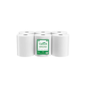Rulopak By Clean 2 Katlı 21 cm 58 Metre 6'lı Paket 3,5 kg Hareketli Havlu