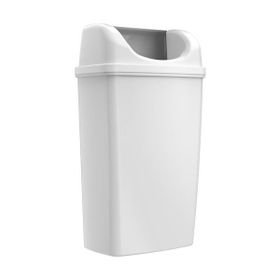 Rulopak Duvara Monte 50 lt Beyaz Çöp Kovası