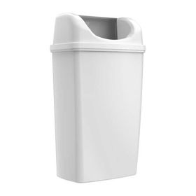 Rulopak Duvara Monte 50 lt Beyaz Çöp Kovası