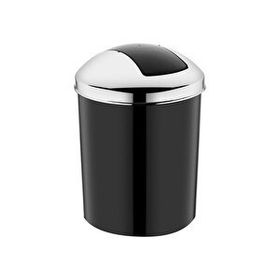 Rulopak Kelebek Kapak 15 lt Krom Çöp Kovası