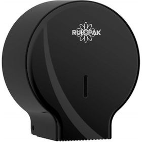 Rulopak Modern Mini Jumbo Siyah Beyaz Tuvalet Kağıdı Dispenseri