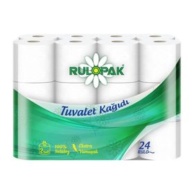 Rulopak Modern Mini Jumbo Siyah Beyaz Tuvalet Kağıdı Dispenseri