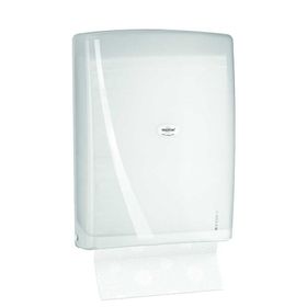 Rulopak Modern Z Katlama 400'lü Transparan Beyaz Kağıt Havlu Dispenseri