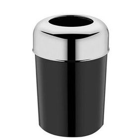 Rulopak Pota Kapak Krom 15 lt Çöp Kovası