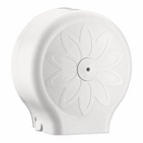 Rulopak R-1310 Transparan Beyaz Modern Mini Jumbo Tuvalet Kağıdı Dispenseri