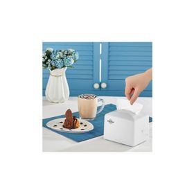 Rulopak R-1332 Beyaz Tek Çek Mini Masaüstü Peçete Dispenseri