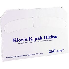 Rulopak R-2613 250'li Klozet Kapak Örtüsü