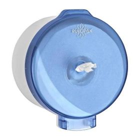Rulopak R-3015 Mavi Modern Cimri İçten Çekmeli Tuvalet Kağıdı Dispenseri Transparan