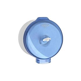Rulopak R-3015 Mavi Modern Cimri İçten Çekmeli Tuvalet Kağıdı Dispenseri Transparan