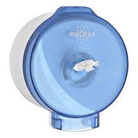 Rulopak R-3015 Mavi Modern Cimri İçten Çekmeli Tuvalet Kağıdı Dispenseri Transparan