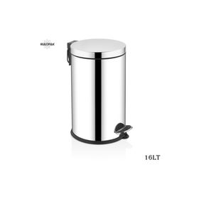 Rulopak RD-0106 16 lt Pedallı Paslanmaz Çöp Kovası