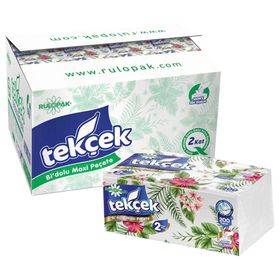Rulopak Tekçek Bi'Dolu Maxi 2 Katlı 200 Yaprak Peçete