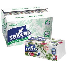 Rulopak Tekçek Bi'Dolu Maxi 2 Katlı 200 Yaprak Peçete