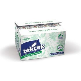 Rulopak Tekçek Bi'Dolu Maxi 2 Katlı 200 Yaprak Peçete
