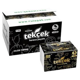 Rulopak Tekçek Horeca Maxi 2 Katlı 250 Yaprak Dispenser Peçete (24 adet)