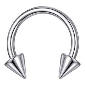Rupen Kraft 316 Cerrahi Çelik Spike Dudak Kıkırdak Septum Helix Tragus Piercingi