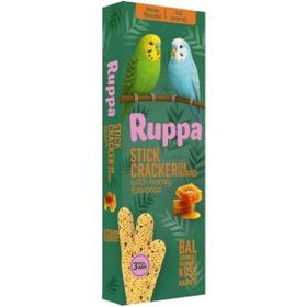 Ruppa Bal Aromalı 3'lü Muhabbet Kuşu Krakeri