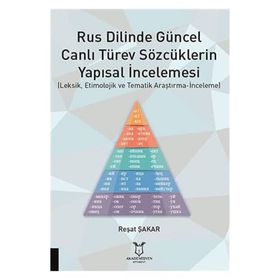 Rus Dilinde Güncel Canlı Türev Sözcüklerin Yapısal İncelemesi Reşat Şakar